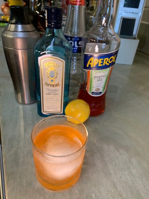 gin and aperol cocktail