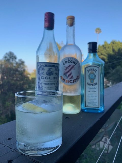 White Negroni Cocktail